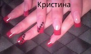 Наращивание ногтей, акрил. укрепление натуральных ногтей
