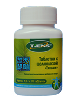 Таблетки с целлюлозой