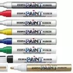 Маркеры по металу  PAINT MARKER ZEBRA (1, 5-2, 0мм)