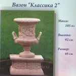 Балясины,  тумбы. Карнизы и колонны,  и др. из фибробетона 