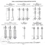 Фундаментные, анкерные болты 