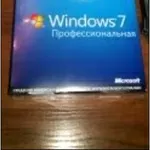 Microsoft Windows 7 pro BOX (32-64 bit) eng/rus продам Алматы