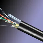 кабель FTP с тросом для внешней прокладки