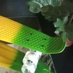 Пенни Борд Pennyboard Print со светящимися колесами