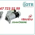 Стартер на экскаватор John Deere, Isuzu 6WG1 M9t80971
