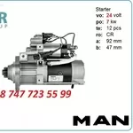 Стартер на грузовой автомобиль Ман m9t82771