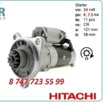Стартер на экскаватор Hitachi 28100-1743A