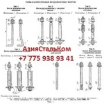 Анкерные болты в Казахстане по ГОСТу 24379.1-80