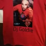 Продам футболки делал на заказ DJ Goldie и DEATH 48 р