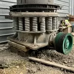 Конусная дробилка КМД-600 / КСД-600.