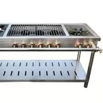 Газовая плита производственная  на 8 конфорок - для баров,  кафе,  ресто