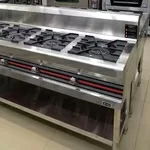 Газовая плита производственная  4 конфорочная - для баров,  кафе,  ресто