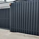 Откатные консольные ворота, автоматика