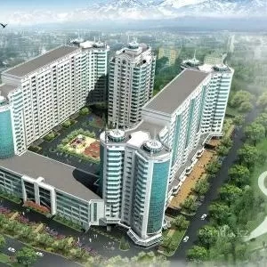 1 ком. кв. в ж/к Гаухар Tас вид на горы 701 733 45 90