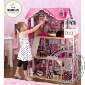 KidKraft Кукольный домик для Барби с мебелью Амелия в наличии