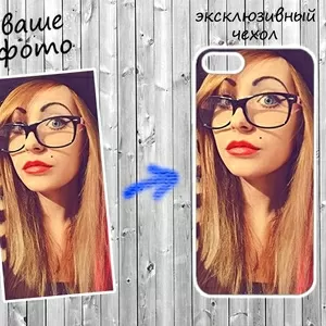 Печать на чехлах на iPhone 4s,  5s