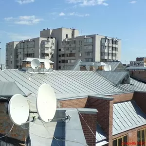 Установка и настройка спутниковых антенн (тарелок) в Алматы.