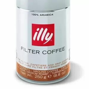 Купить Illy кофе молотый фильтр в Алматы