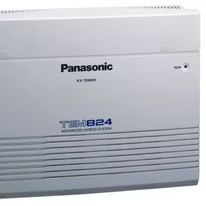 Мини Атс Panasonic KX-TEM824 + KX-TE82480X плата расширения 