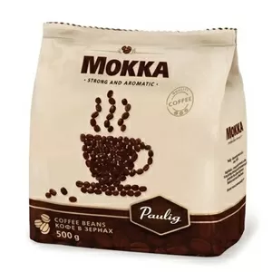 Купить кофе в зернах Paulig Mokka 