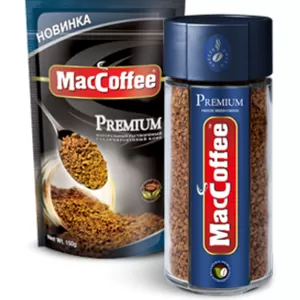 Купить растворимый кофе MacCoffee Premium blue