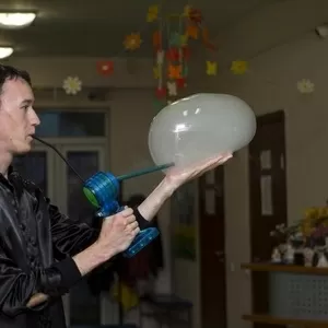 Новогоднее Шоу мыльных пузырей Иванова Ильи