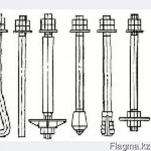 Болт фундаментный производим в Алматы  ГОСТ 24379.1
