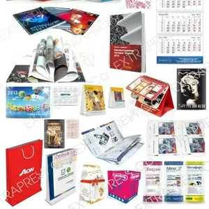 Изготовление полиграфической продукции.