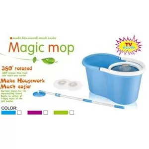 Magic mop (Spin mop) Швабра с механизмом отжима и полоскания