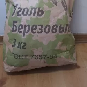 Березовый древесный уголь