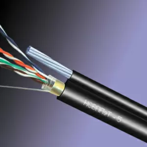 кабель FTP с тросом для внешней прокладки