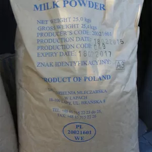 Сухое цельное молоко 26%,  Польша