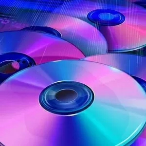 Печать на дисках CD,  DVD. Тиражирование дисков.