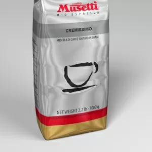 Купить зерновой кофе Musetti Cremissimo,  в зернах в Алматы