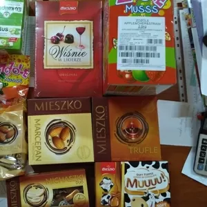 Кондитерские изделия из Польши,  мировой бренд Миешко.