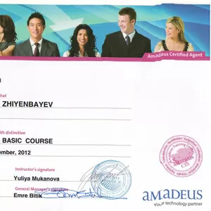 Курсы авиагентов по системе Amadeus + международный диплом
