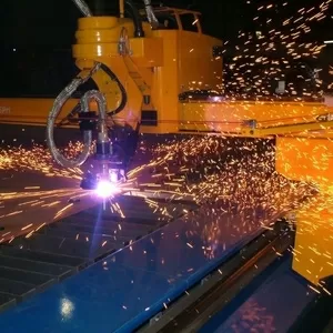 Резка листового металла толщиной до 200 мм на промышленных станках