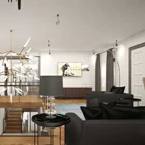Дизайн интерьера квартир домов и коттеджей 