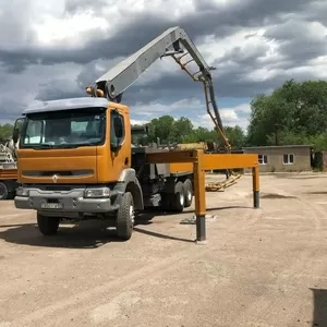 Услуги автобетононасоса