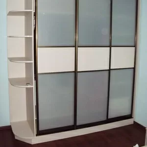 шкаф-купе с зеркальными дверями на заказ