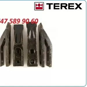 Коронки,  зубья Terex 820,  825,  860