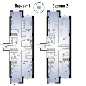 Продается 3 комнатная квартира в ЖК Форум,  5 этаж из 10