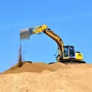 Продажа и доставка строительного песка...