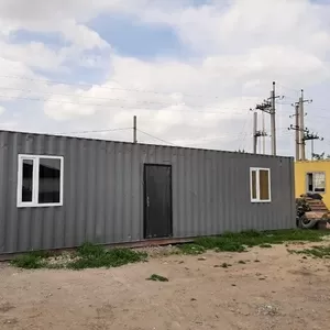 контейнер жилой ,  утепленный вагончик - дома Алматы ,  бытовка