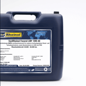 SwdRheinol Favorol LMF 10W-40 -Полусинтетическое моторное масло (SHPD)
