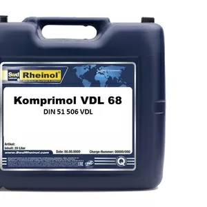 SwdRheinol Komprimol VDL 68 - Минеральное компрессорное масло