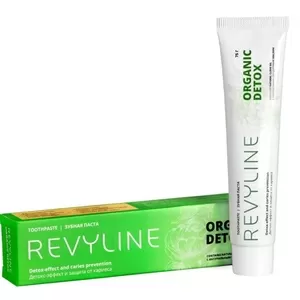 Зубная паста от кариеса Revyline Organic Detox,  75 г