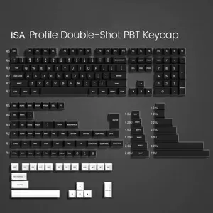  Кейкапы Double Shot PBT 189 Cherry Profile