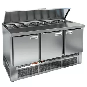 Стол для салатов HICOLD SLE1-111GN  (на заказ) используется на предпри