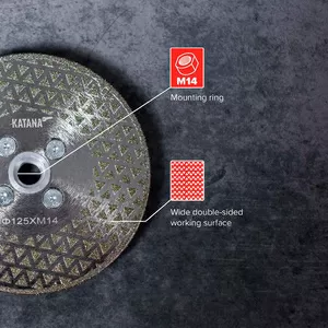 Алмазный диск для резки и шлифовки-KATANA LOTUS